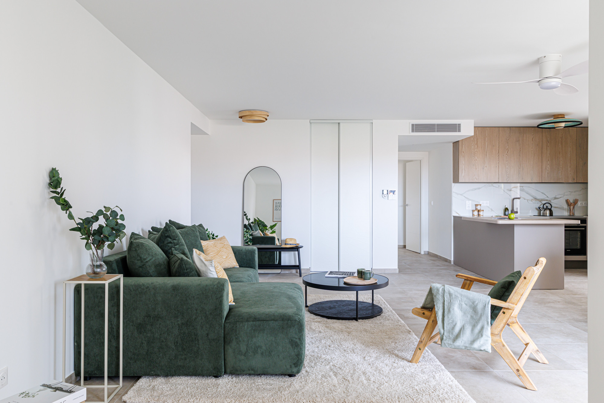 Home staging, L'Echappée mer, Cagnes sur mer