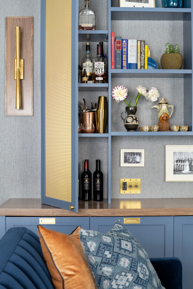 Inspiration for a transitional home design remodel in DC Metro