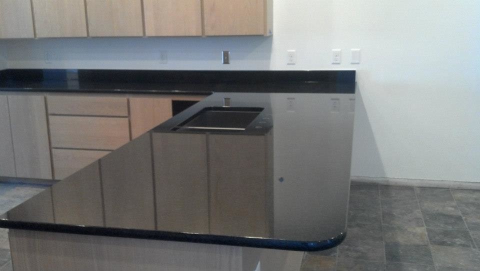 Example of a mountain style kitchen design in Orange County
