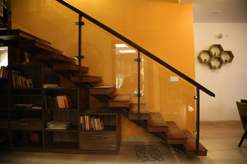 Inspiration for a contemporary staircase in Delhi.