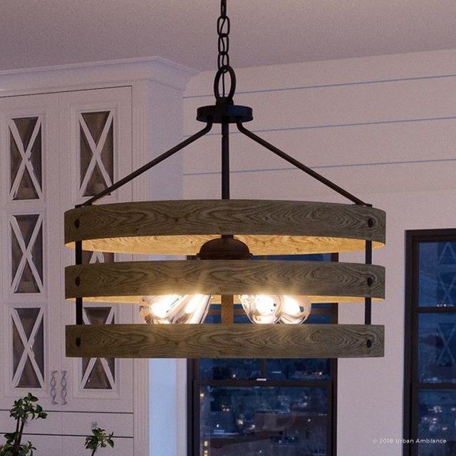 Luxury Modern Farmhouse Pendant Light Adelaide Series Charcoal Luxury Modern Farmhouse Pendant Light