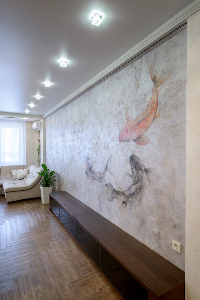 техника ФРЕСКА + Интерьерная Живопись