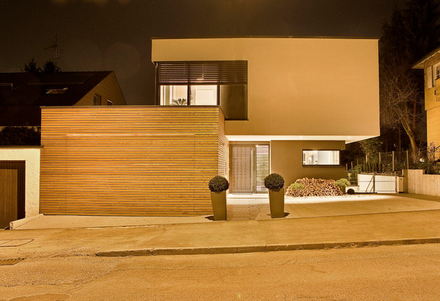 Haus C moderno-facciata