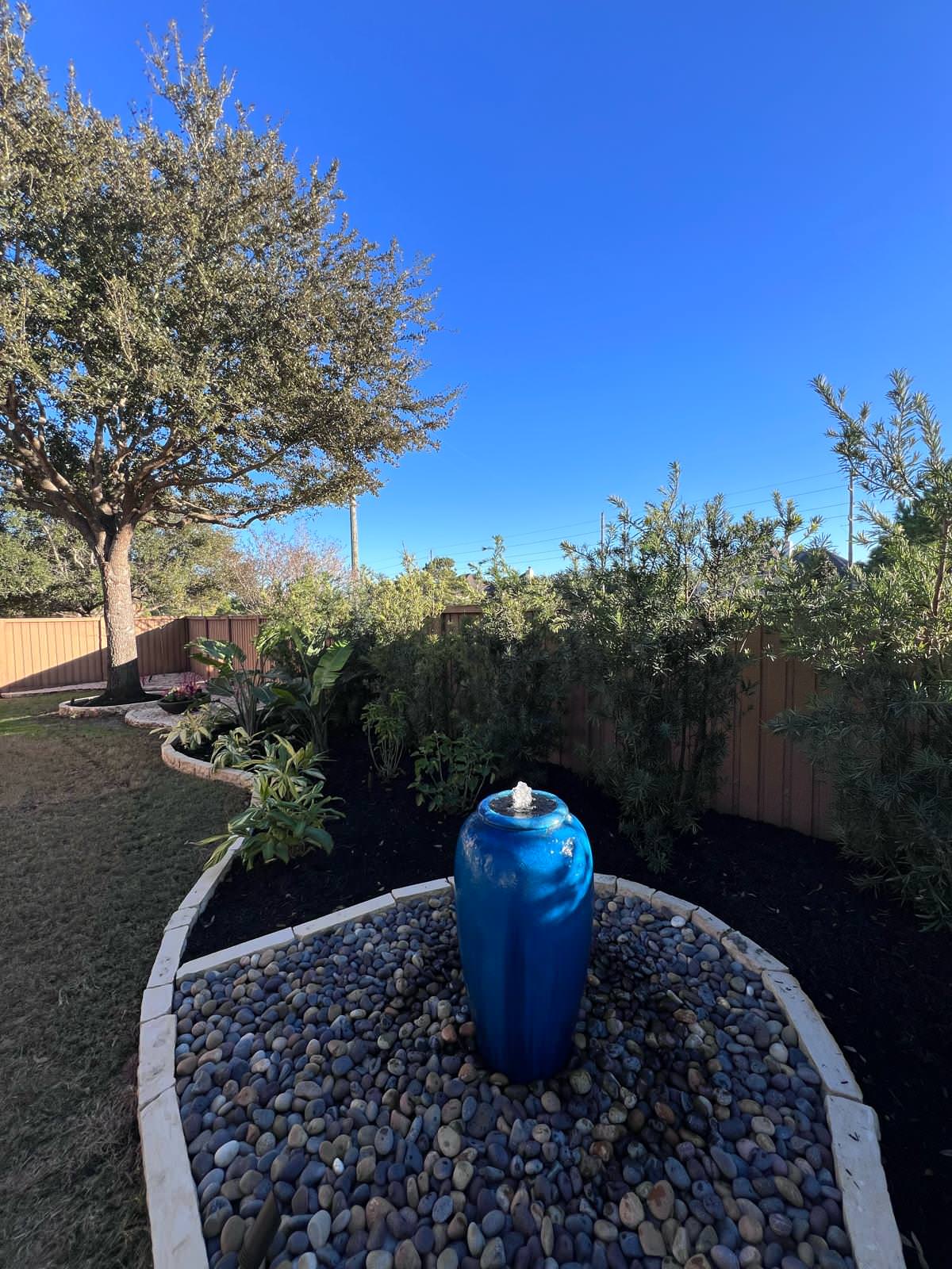 Putting Green, Backyard Paradise and Front yard Makeover in Fulshear!