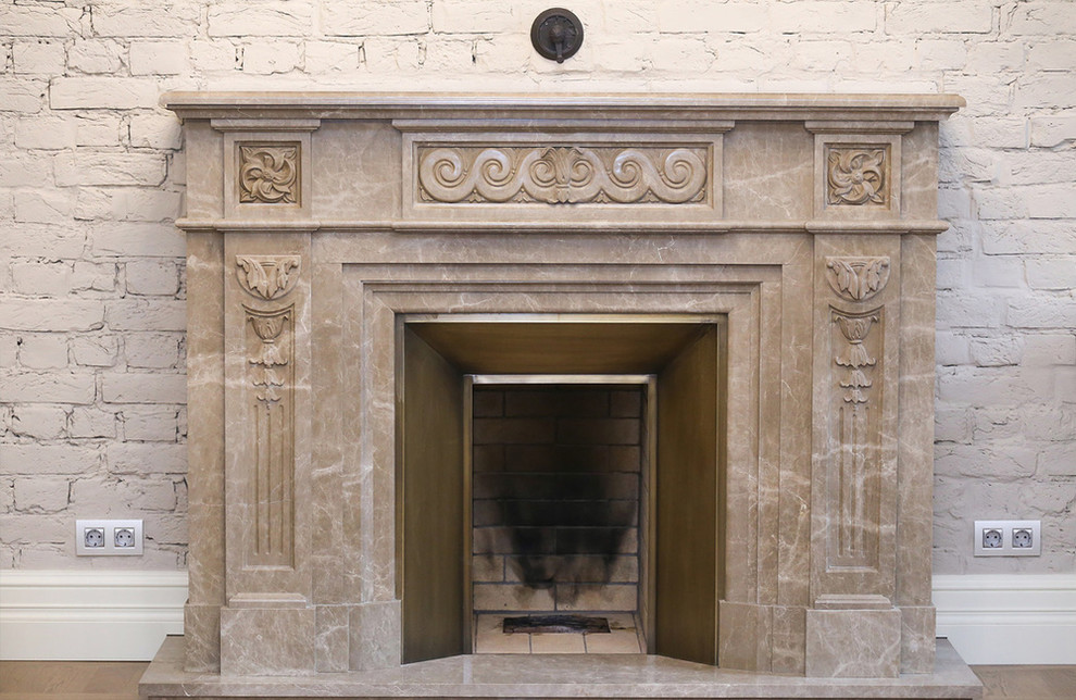 Камин "Бенуа" художественная резьба