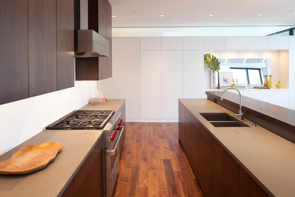 Design ideas for a modern kitchen in Minneapolis.