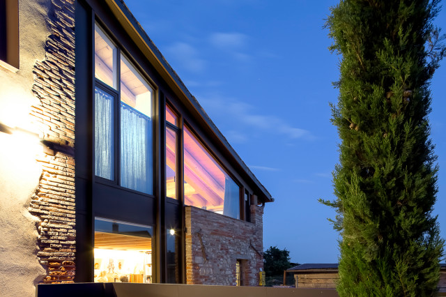 Casa a Asolo rustik-fasad