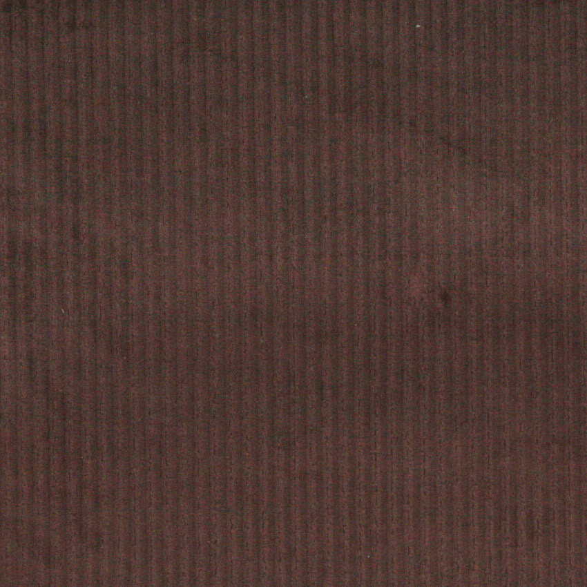 Dark Brown Stripe Corduroy Velvet Upholstery Fabric By The Yard