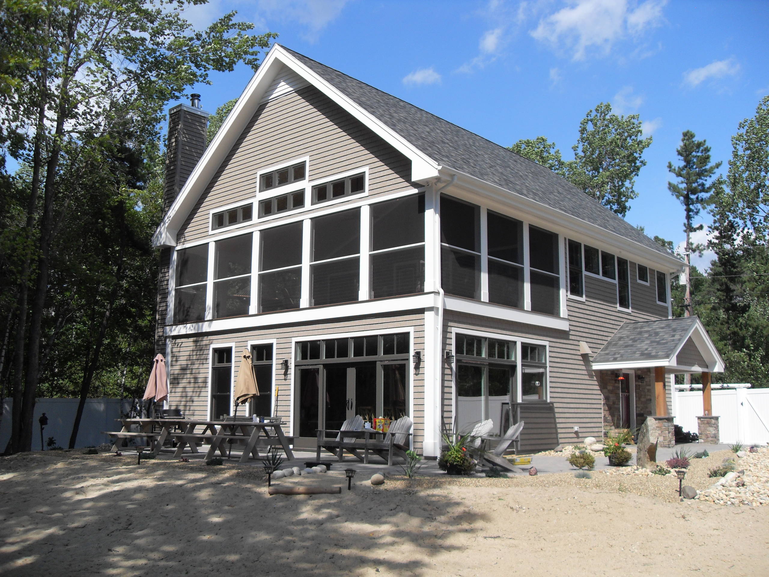 Mountain style exterior home photo in Portland Maine