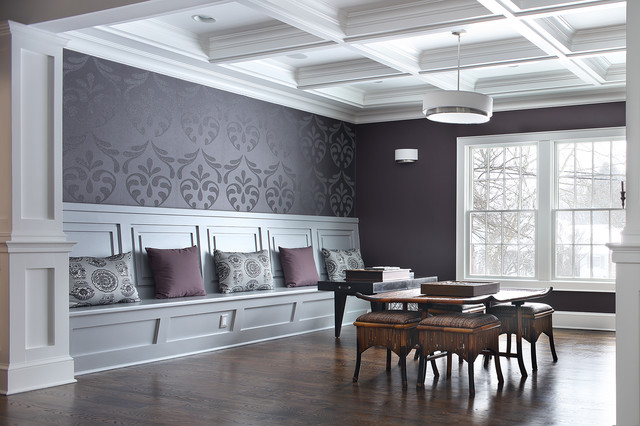 Custom home dining-room