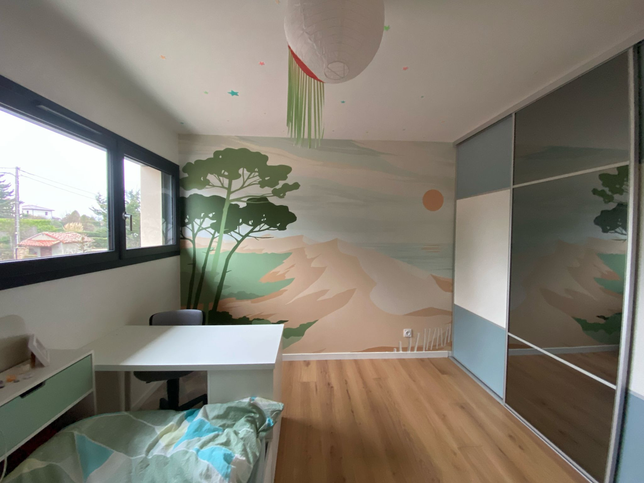 Projet papier peint "La chambre d'Olivia"