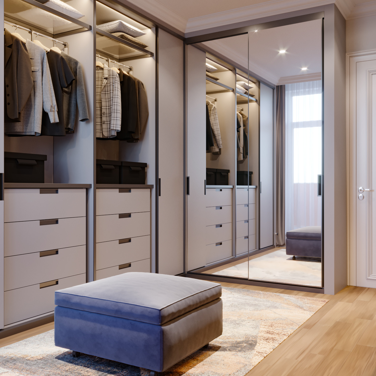 Уютная квартира в стиле неоклассики