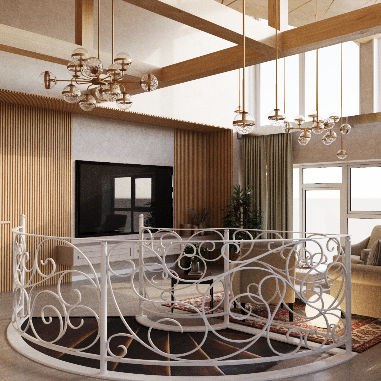 Дизайн проект частного дома в классической стиле