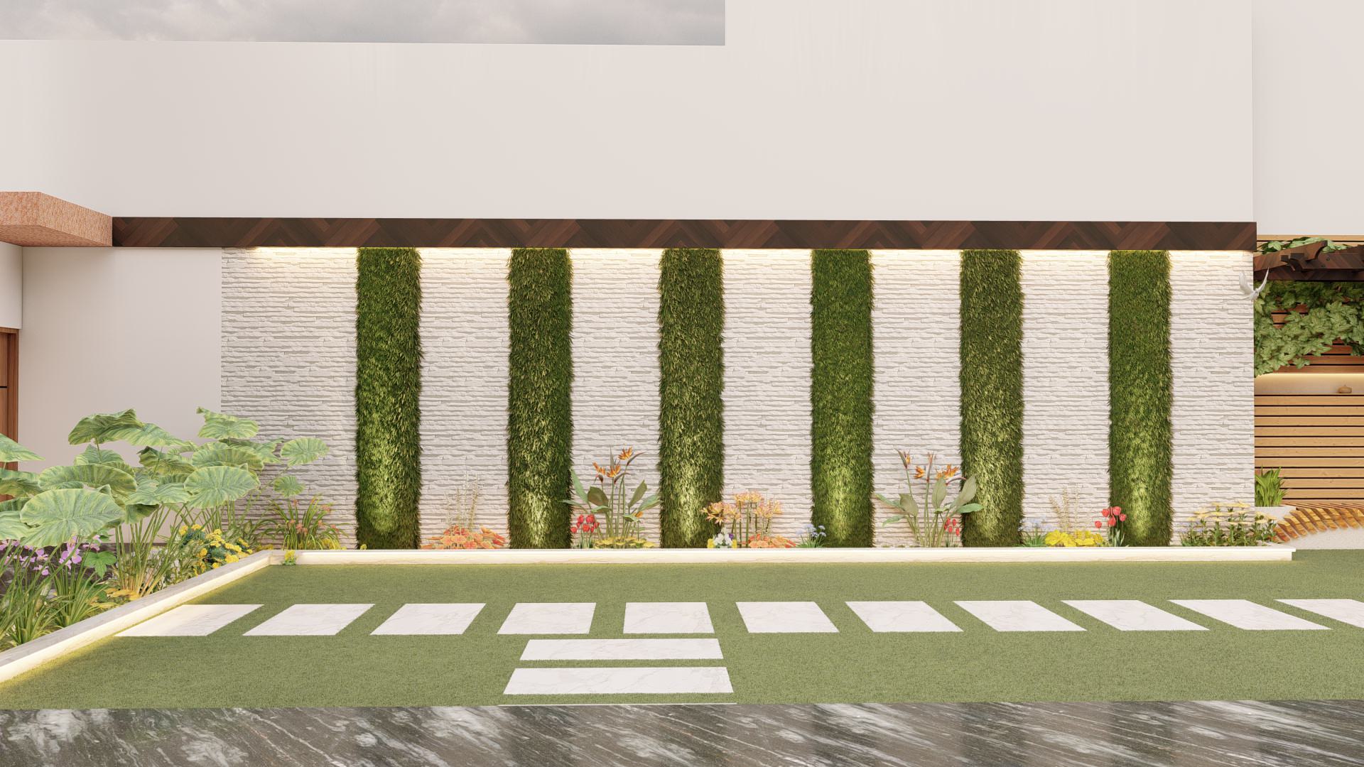 contemporary Garden design at Woodford Green