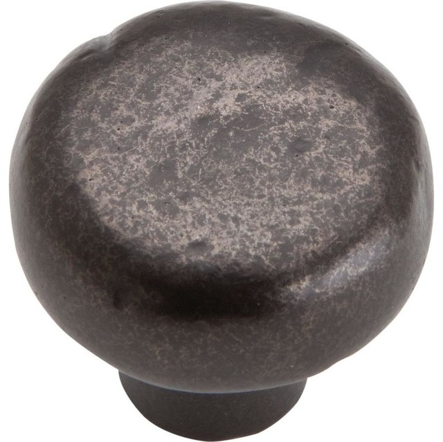 Distressed Collection 13/8" Antique Bronze Round Knob