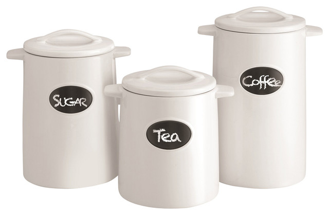 Kitchen Canisters, Set of 3