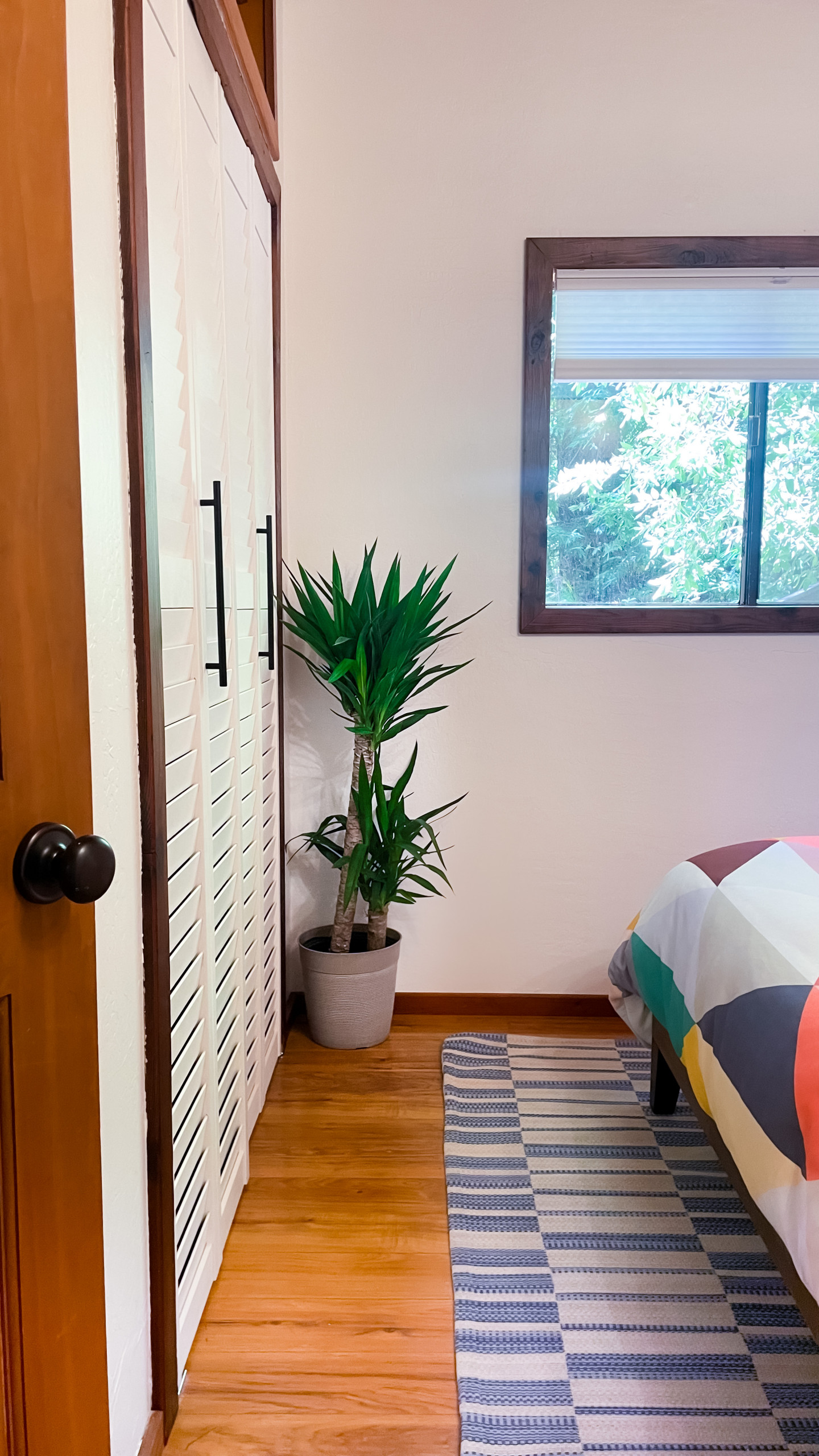 Air BnB Geometric Paradise Guest Bedroom