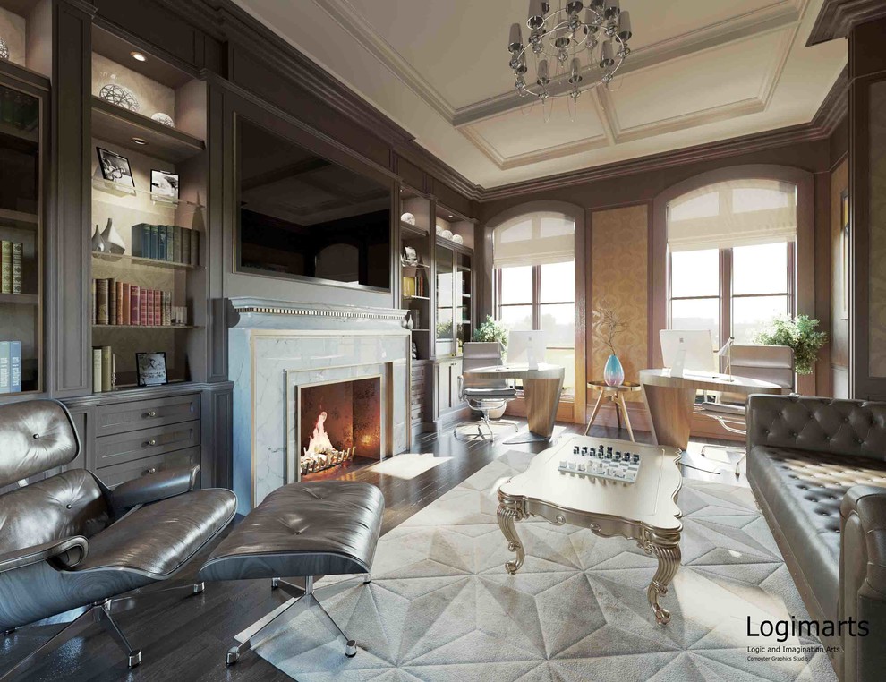 Classic Transitional Library