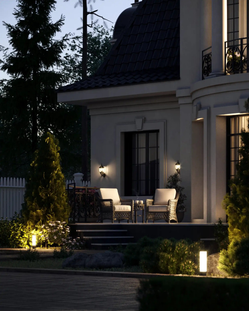 СОВРЕМЕННЫЙ ДОМ В КЛАССИЧЕСКОМ СТИЛЕ