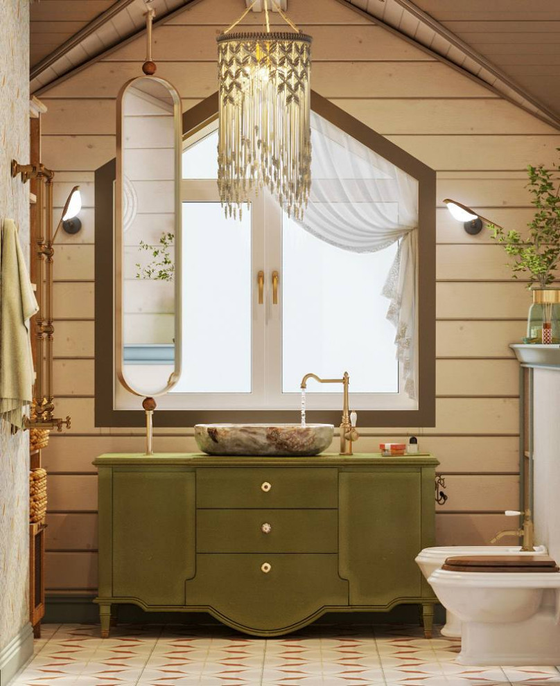 Загородный дом на озере, 230 м2