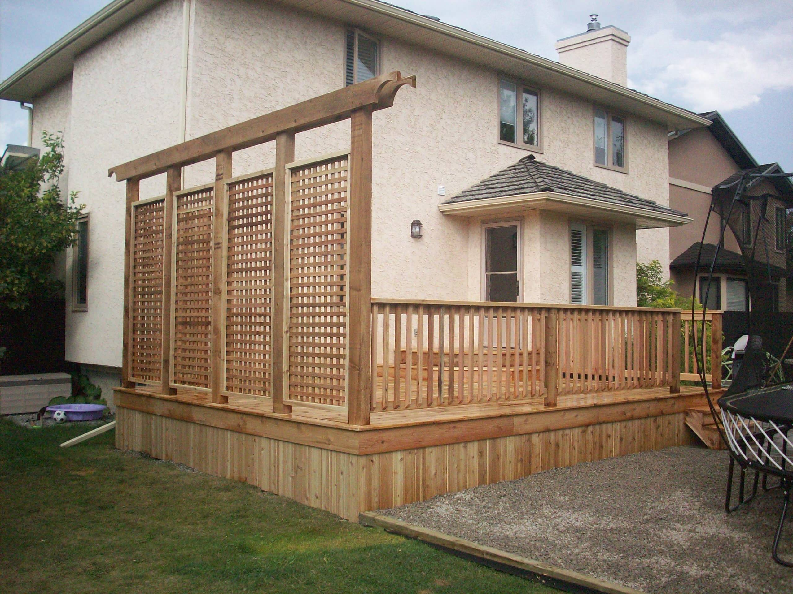 Privacy Lattice - Photos \u0026 Ideas | Houzz, image size:2560x1920