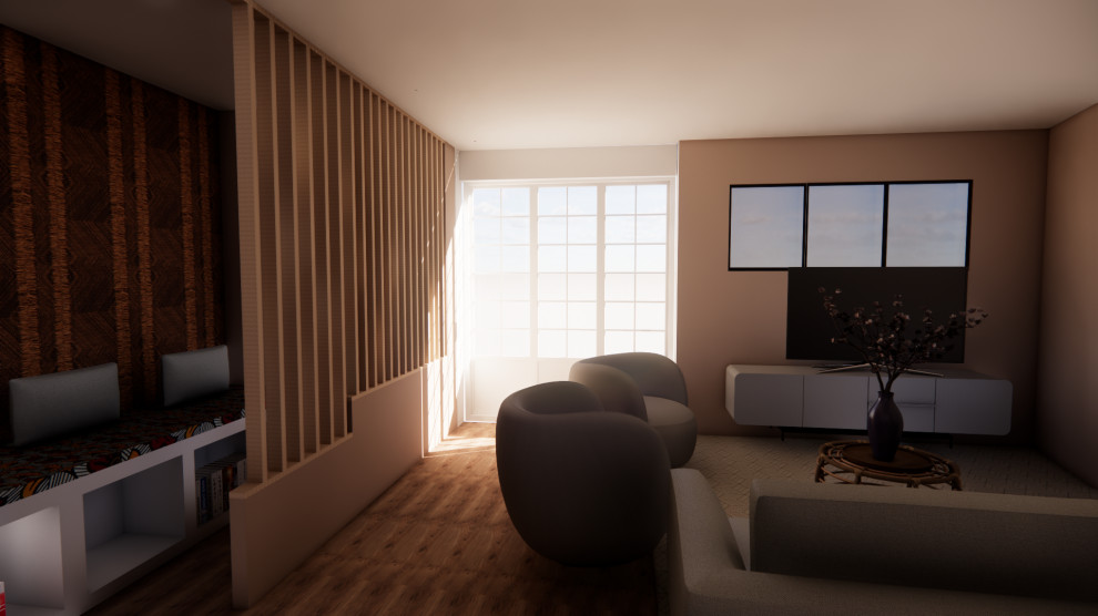 STE GENEVIEVE - Projet Kati | aménagement salon 22m²