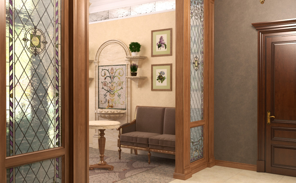 Зимний сад в классическом стиле