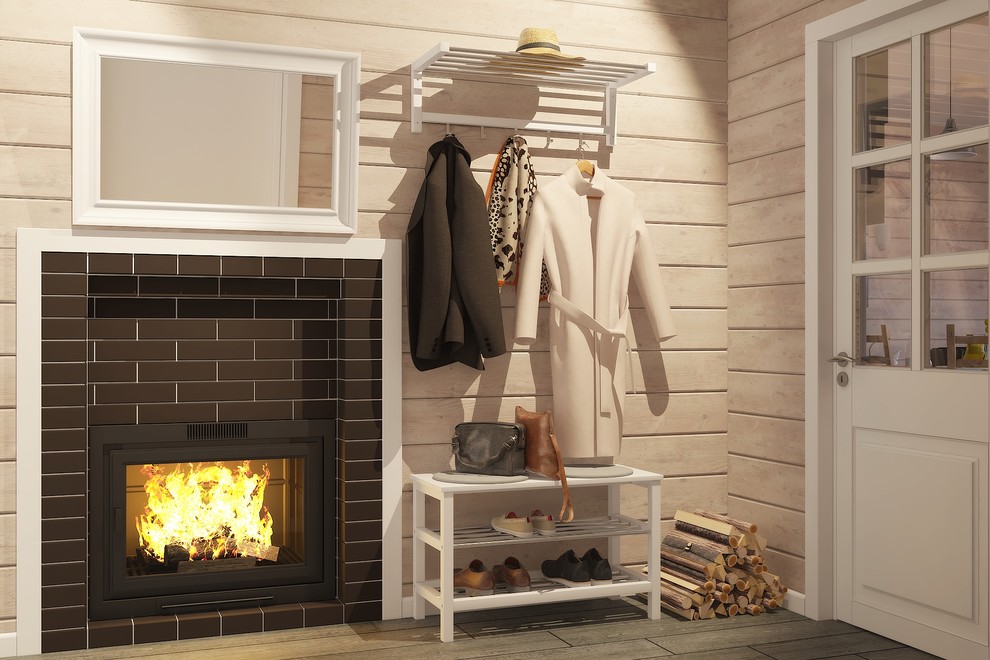 Гостевой дом из бруса 71 м²