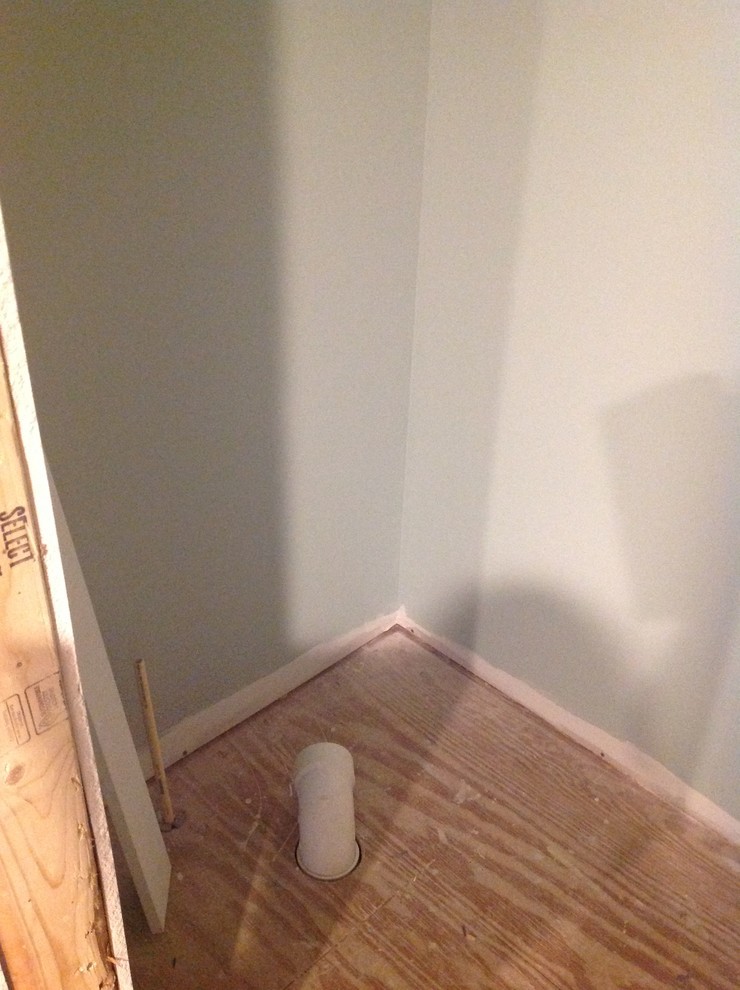 Help me move (or hide) a toilet's floor water supply line!