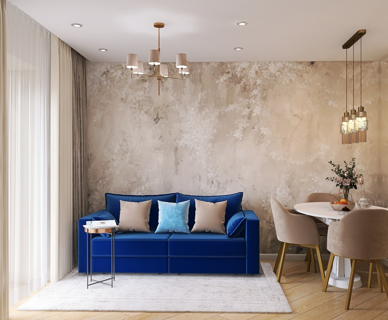 Кухня-гостиная