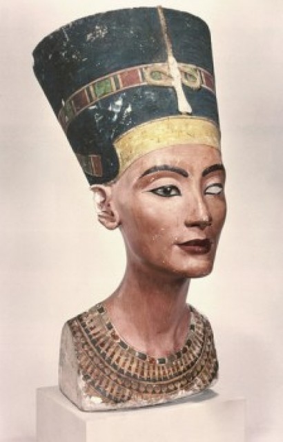 Nefertiti, 3 4 View Egyptian Art Staatliche Museen Berlin Germany Print ...