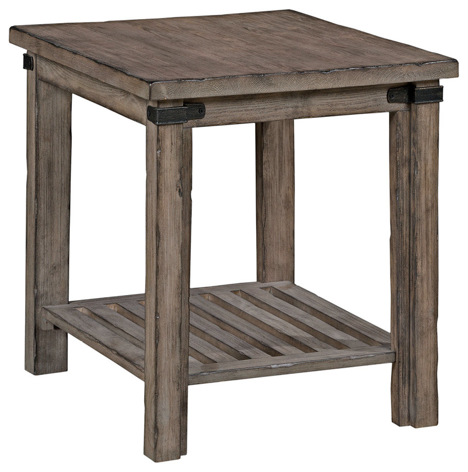 Kincaid Foundry End Table 59021 Farmhouse Side Tables And End