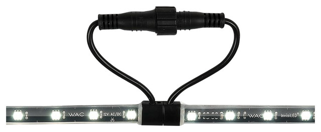 WAC Lighting LED InvisiLED 12V Outdoor Tape Light, Black