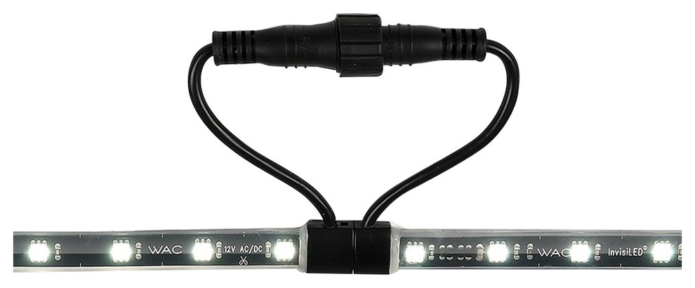 WAC Lighting LED InvisiLED 12V Outdoor Tape Light, Black