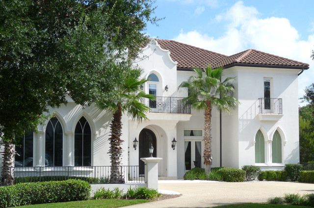 Various Front Elevations mediterraneen-facade