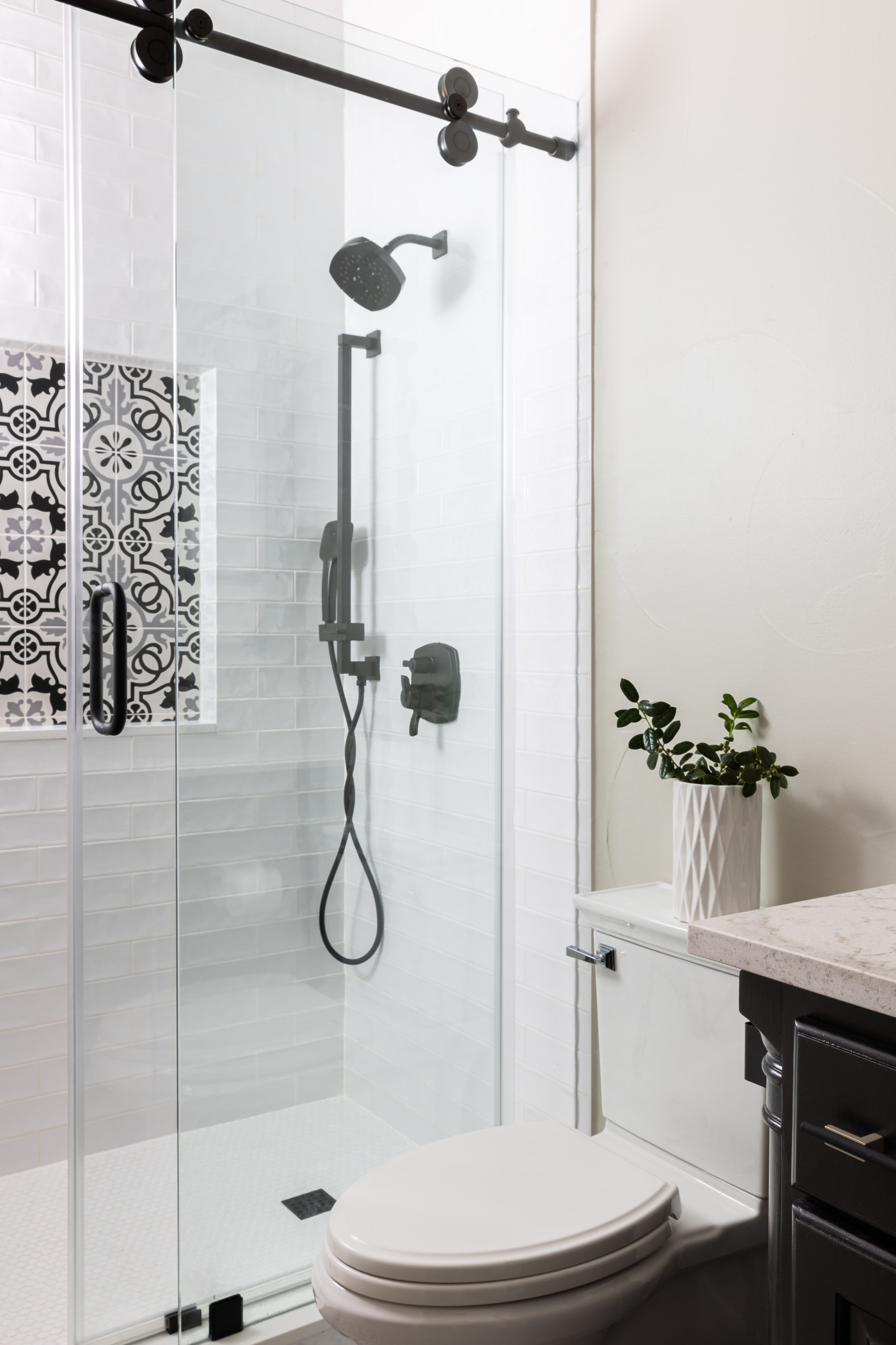 Making Better Bathrooms: Shower Head Placement - Corinthian Fine Homes