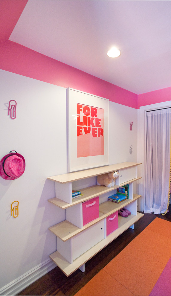 Inspiration for a small modern kids' room in New York.