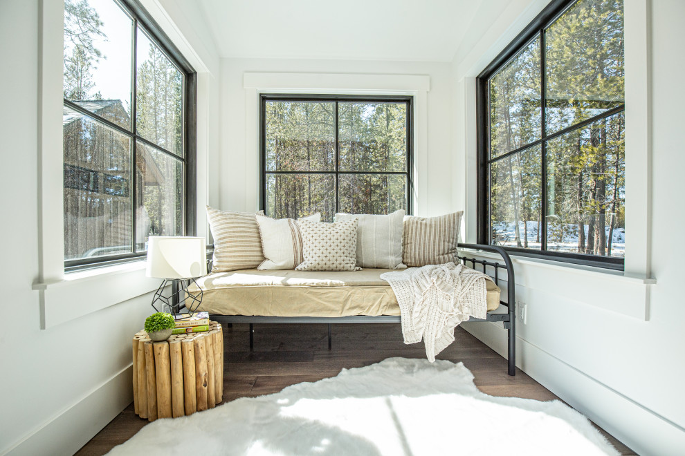 Example of a cottage sunroom design in Other