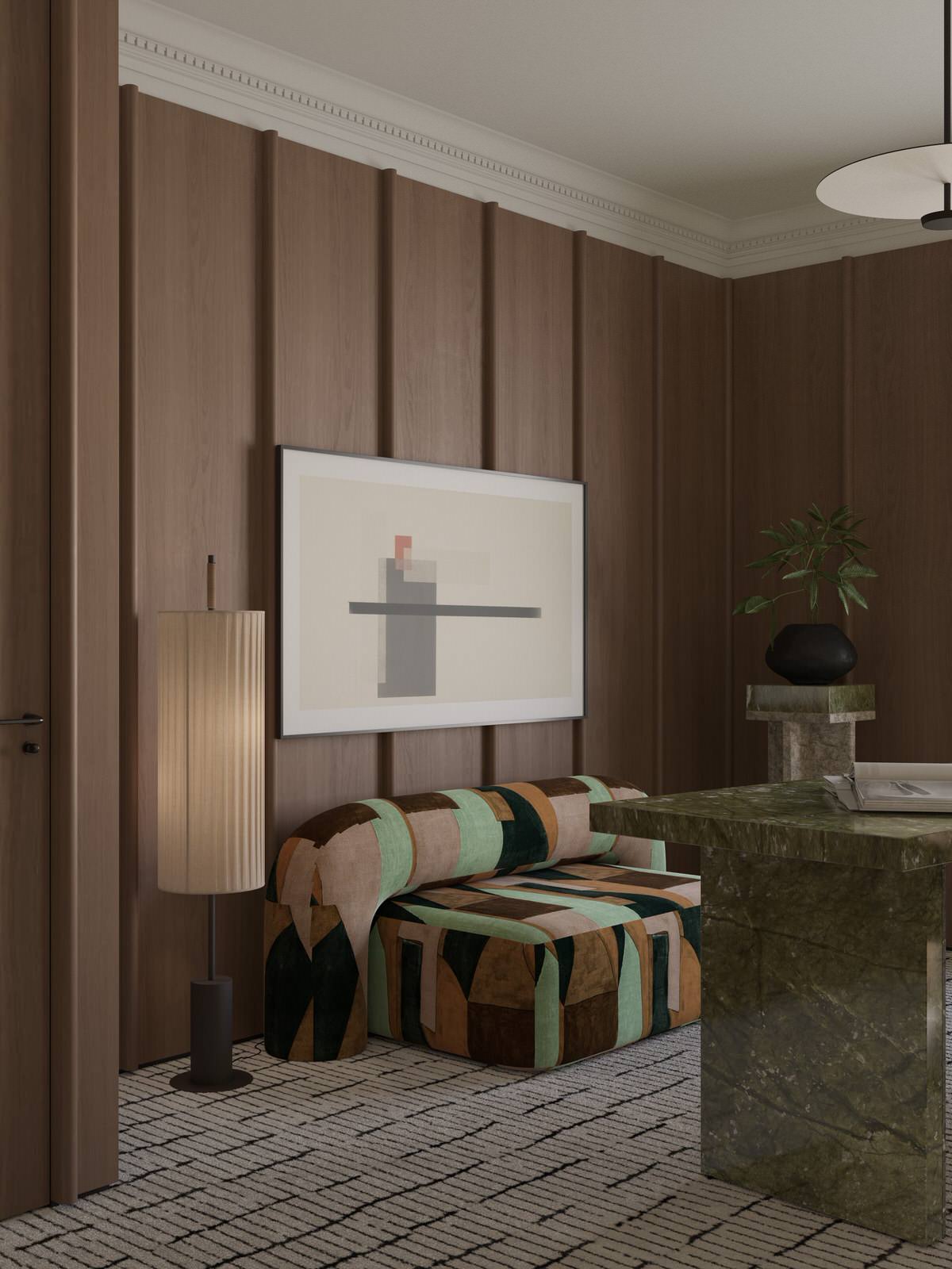 Дизайн-проект квартиры 200м², ЖК Neva Haus