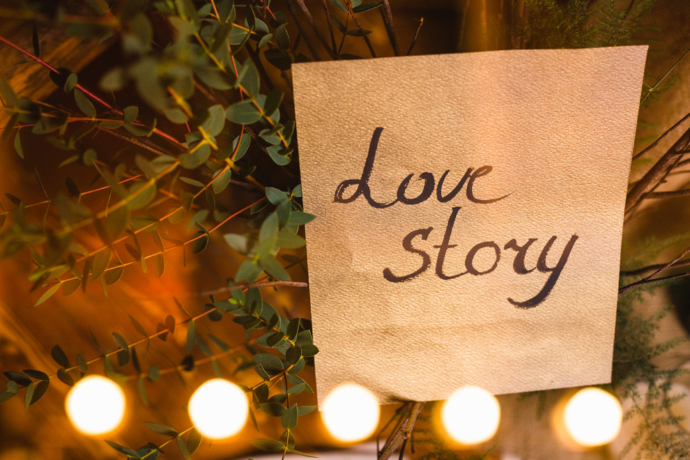 Декор фотосессии love story