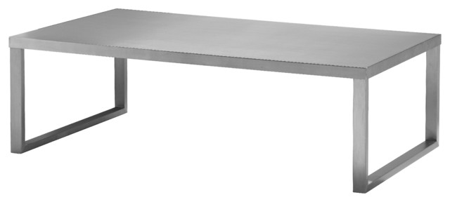 Century Coffee Table Brushed Metal Modern Tables By Century Coffee Table Brushed Metal