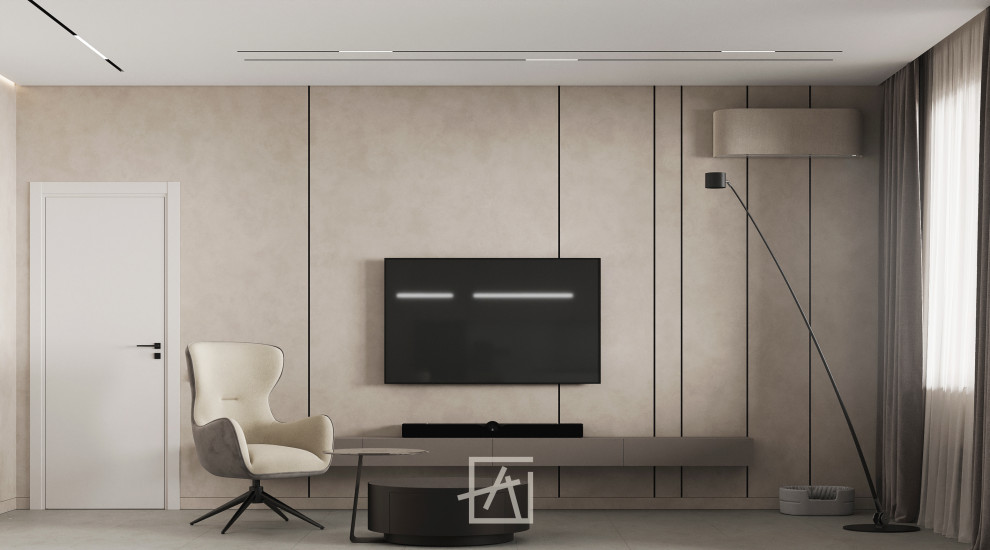 Кухня-гостиная 56 м²