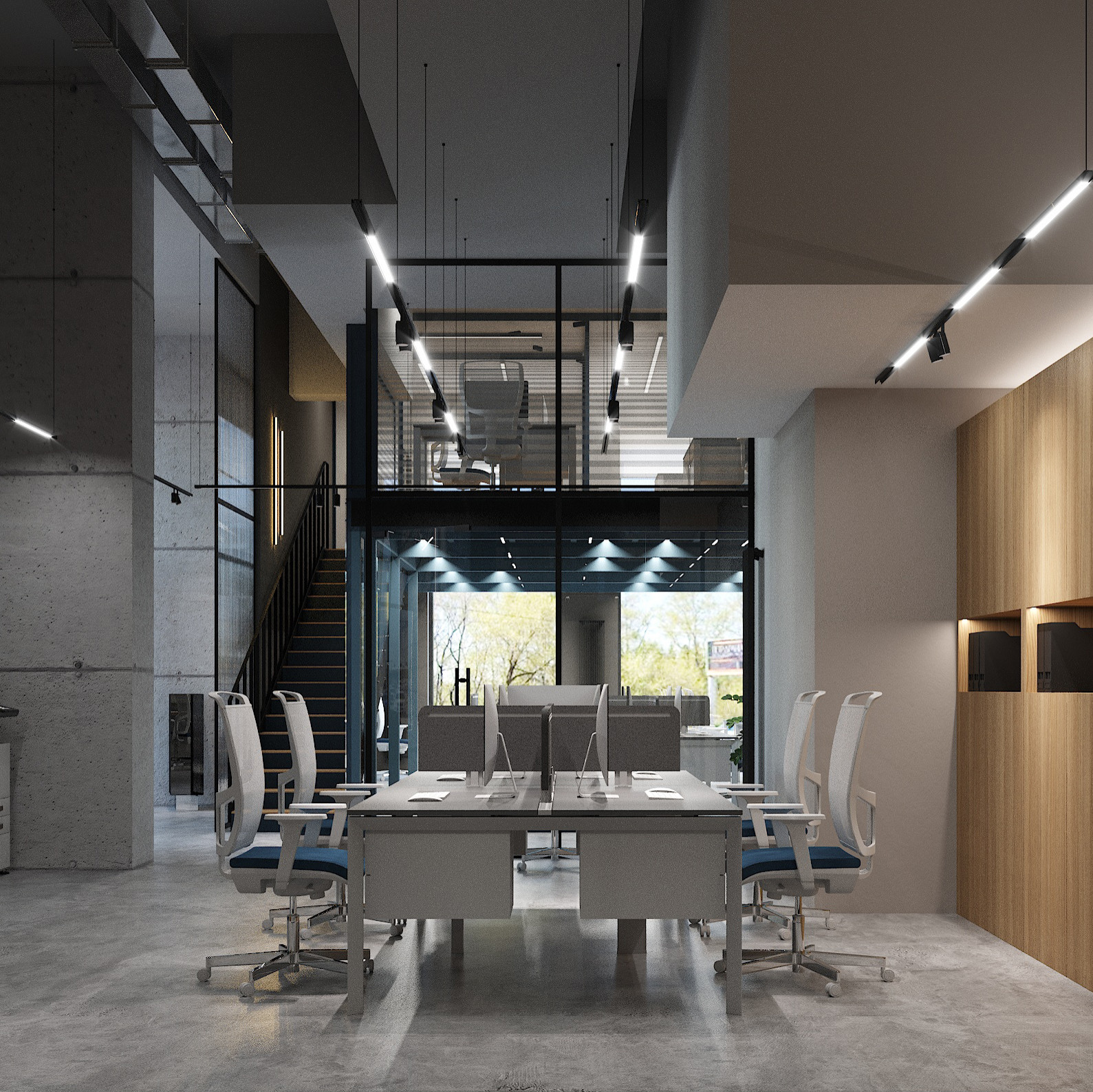 Офис Компании в Сити квартале "Инские холмы"