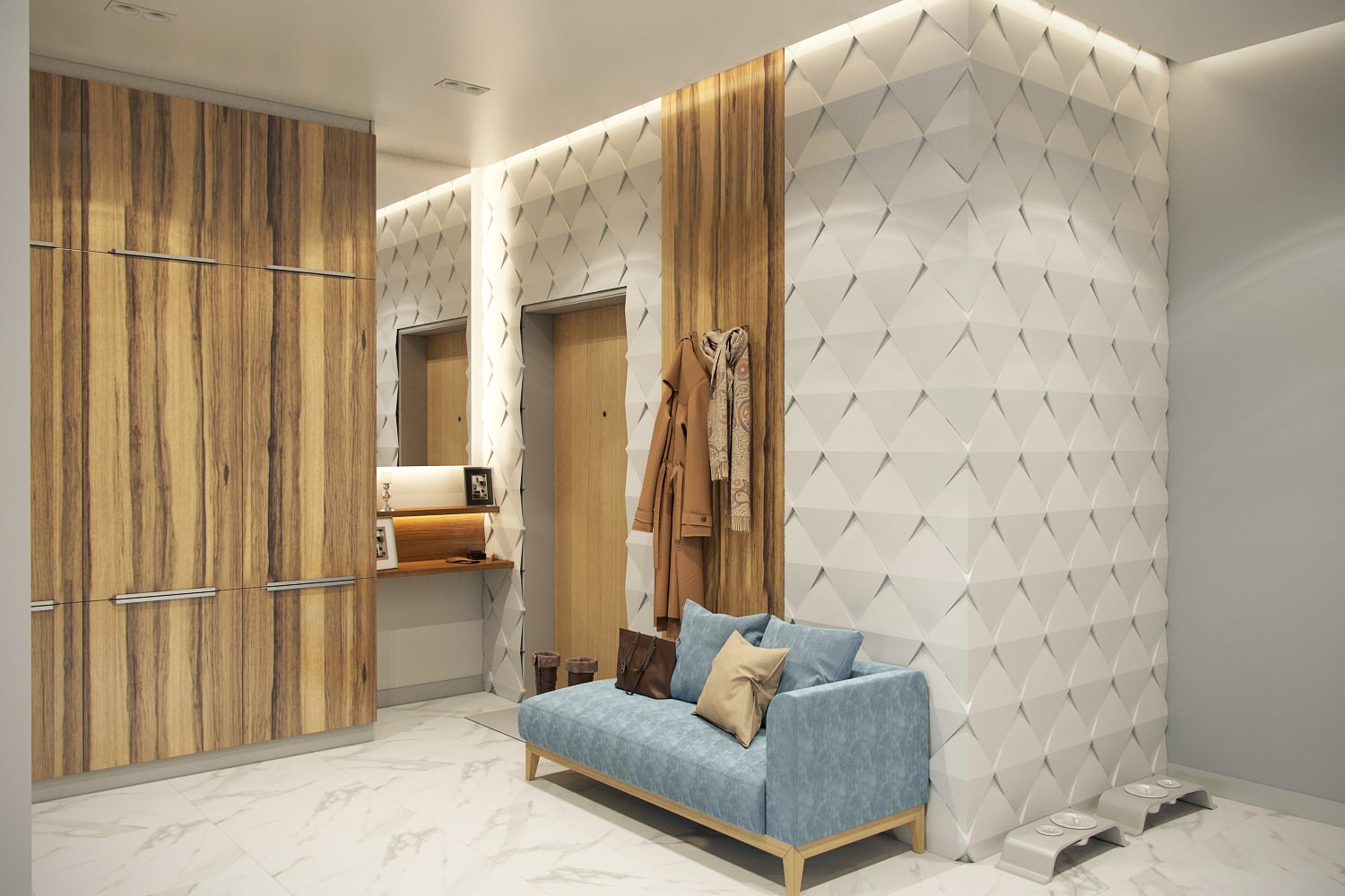 Дизайн-проект квартиры 115 м.кв. Clever Park