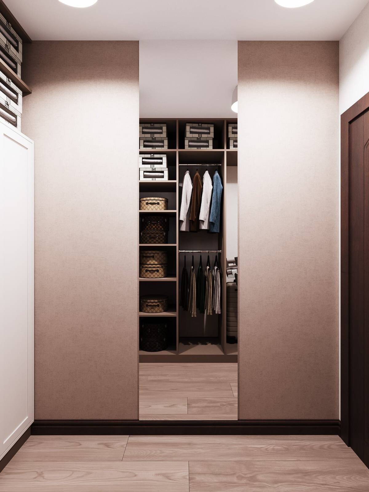 Дизайн гардеробной