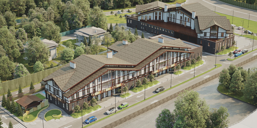 проект досугового центра "Шале-Грибаново"