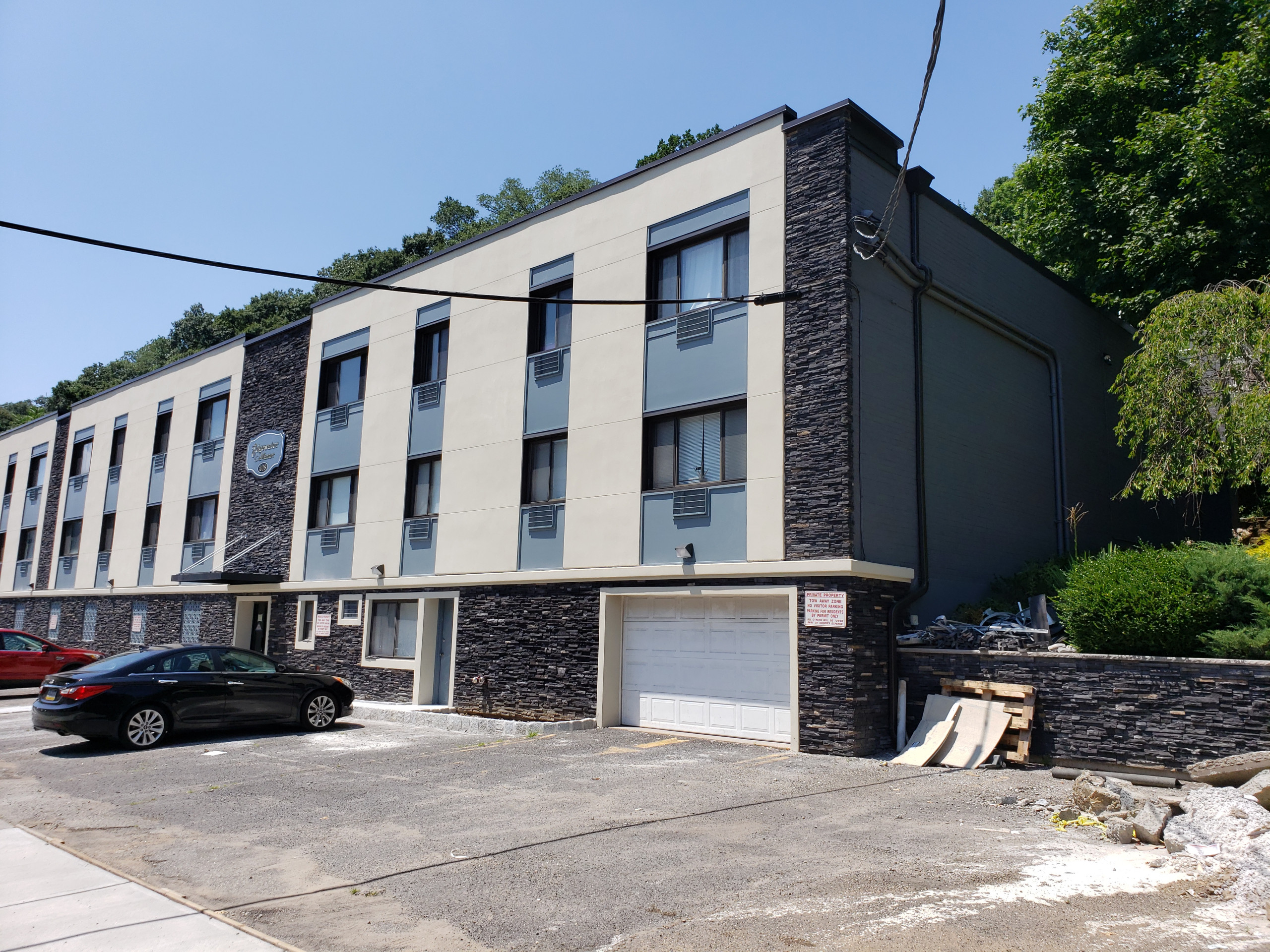 Exterior Renovation of Facade of Multi-Unit Building