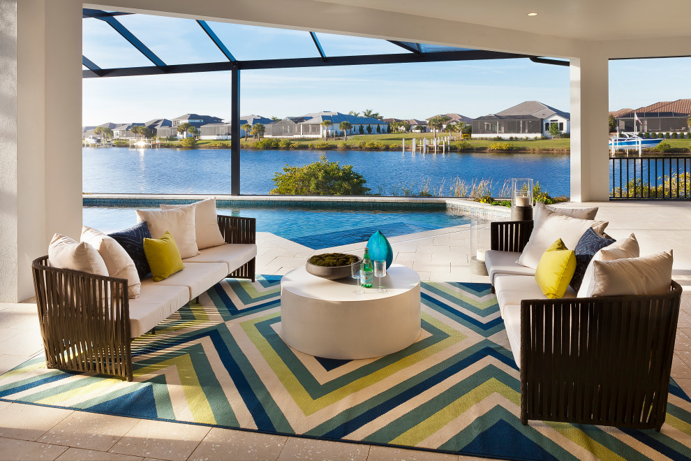 The Tindarra by John Cannon Homes Patio Tampa by John Cannon