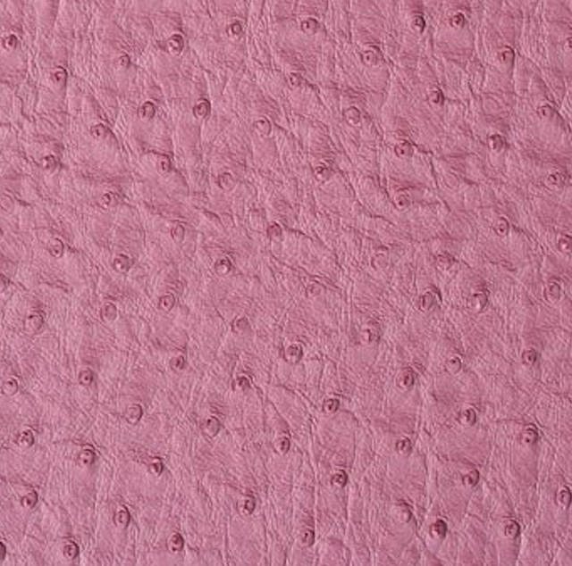 Emu Ostrich Upholstery Faux Leather, Pink, 30 Yards