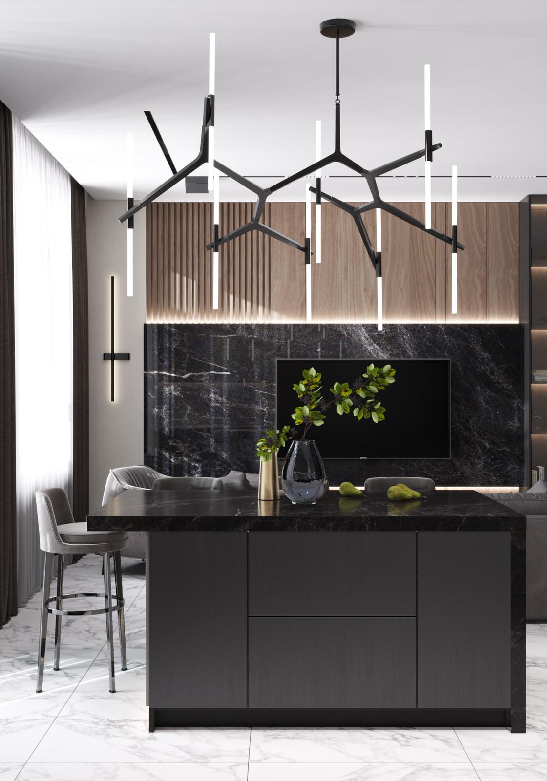 Квартира для супружеской пары и двух взрослых сыновей